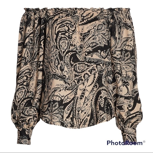 L'agence Rowan off the Shoulder Blouse - Picture 3 of 11